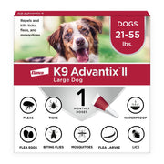 Elanco US Inc 90204385 Monthly Flea & Tick Prevention for Large Dogs 21-55 lbs, 1-Monthly Treatment
