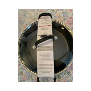 KitchenAid 84810 Hard Anodized Nonstick Everything Pan with Lid, 5 Quart, Onyx Black