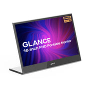 Mobile Pixels 101-1009P01 Glance 16 Inch LCD Portable Monitor - Full HD, Plug-and-Play, Built-in Speakers