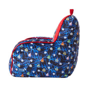 Nickelodeon Kids' Paw Patrol Square Beanbag, Red & Blue