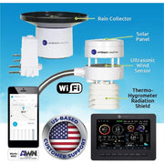 Ambient Weather WS-5000 Ultrasonic Smart Weather Station