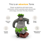 Tonies Baloo Audio Play Figurine from Disney The Jungle Book, Multicolor, Small Plastic, Ages 3+