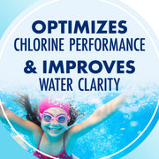 Arm & Hammer Clear Balance Swimming Pool Alkalinity pH Maintenance Tablets, White, 24 Count, Resealable Container