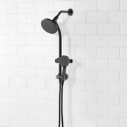 Better Homes & Gardens Deluxe Shower Combo Kit with Magnetic Slide Bar, High-Pressure Hand Shower, Matte Black
