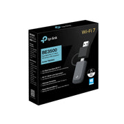 TP-Link BE3500 Wi-Fi 7 Dual-Band Wireless USB Adapter, 2-in-1 USB-C & USB-A, WPA3 Security, Windows 10/11 Compatible, Archer TBE3500U