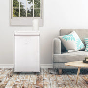 AuxAC MF-08KC Portable Air Conditioner with Dehumidification 5500 BTU (8000 BTU ASHRAE) White