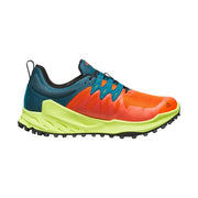 KEEN Zionic Waterproof Hiking Shoes for Men - Scarlet Ibis/Deep Lagoon - 8M