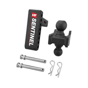 bROK 51398 Class III Adjustable Ball Mount with Dual Hitch Balls