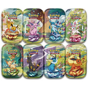 Pokemon 11869 TCG: Scarlet & Violet Prismatic Evolutions Mini Tin, Receive 1 Tin at Random!