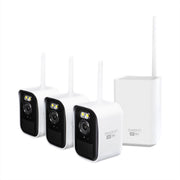 Swann 990445349 MaxRanger Mini 4K Wireless NVR Security System, 3-Pack