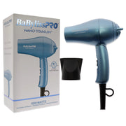 BaBylissPRO BNT053TUC Nano Titanium Foldable Handle Blue - 1 Pc Hair Dryer