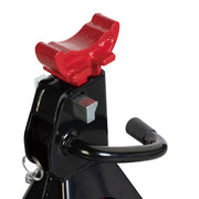 Hyper Tough T42001C 2 Ton Steel Jack Stands Pair Black 10-9/16 to 16-7/16 in Lifting Range