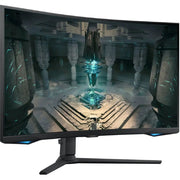 Samsung LS27BG652ENXGO Odyssey G6 27 Curved QHD FreeSync Premium Pro Smart 240Hz 1ms Gaming Monitor with HDR600 (DisplayPort, HDMI, USB 3.0) - Black