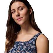 Columbia PFG Freezer III Sleeveless Athletic Dress with UPF 30 Sun Protection, Cooling Fabric, Collegiate Navy Konakai, Small, 153802