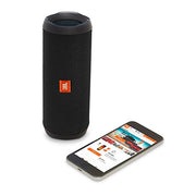JBL FLIP4BLK Flip 4 Waterproof Portable Bluetooth Speaker (Black)