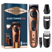 Gillette P_12029King C. Beard Trimmer PRO With Precision Wheel