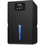 ToLife TZ-C4S Dehumidifiers for Home 95 OZ Water Tank with Auto-Off 1000 sq.ft Sleep Mode Dehumidifier, Black