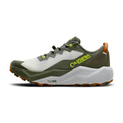 Brooks Caldera 8 Men's Trail Running Shoes, Ultra-Cushioned DNA LOFT v3, Dusty Olive/Lime/Oyster, Size 11, Medium Width, 1104401D314