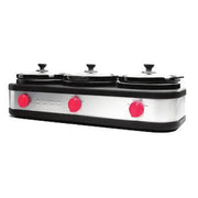 Chefman RJ15-125-TRO Triple Slow Cooker & Buffet Server