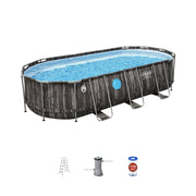 Coleman 90492E Power Steel Swim Vista Series II 20' x 10' x 48