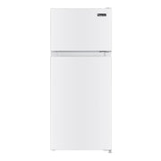 Magic Chef Compact Refrigerator with Freezer, 4.5 Cu. Ft., Reversible Door, Energy Star Qualified, White, HMDR45W