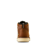 Ariat Rebar Lift Chukka Work Boots, Full-Grain Leather, ASTM Electrical Hazard and Slip Resistant, Distressed Brown, 9.5, 10050836