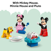 LEGO DUPLO Disney Mickey Mouse Clubhouse 87-Piece Building Set with Minnie & Pluto, Ages 2+, 6585493