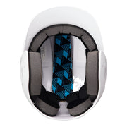 Easton Alpha Baseball Batting Helmet, Large/X-Large, White, ABS Thermoplastic Shell, Dual-Density Foam Liner, 8068541