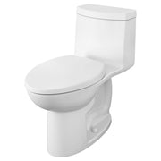 American Standard Cadet Loft One-Piece Elongated Comfort-Height Toilet, White, 1.28 GPF, Floor Mount, 2535128.020