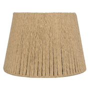 Mainstays AF53641 Black Metal Floor Lamp with Natural Rope Shade, 59