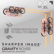 Sharper Image 1014127 Remote Control Gravity Rover Antigravity Floor Wall Ceiling Climber