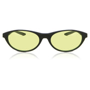 Nike Retro E Matte Black Oval Sport Sunglasses, 57mm Lens, 100% UV Protection, Unisex, DV6953-010