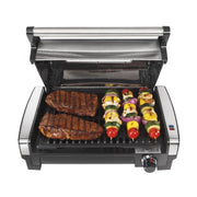 Hamilton Beach 25361 Indoor Grill With Lid Viewing Window