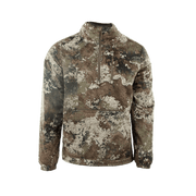 TrueTimber TrueSuede High-Pile LateRun Half-Zip Men's Hunting Pullover, Strata Camouflage, 3XL, 81113684