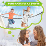 GVDV WGCC-0012 14' Outdoor Recreational Trampoline, Green
