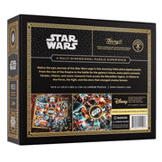 theory11 Star Wars Jigsaw Puzzle, 1,000 Pieces with Gold Foil Accents and Carrying Pouch, Official Lucasfilm Collectible 95016410