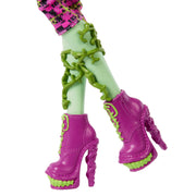 Mattel Monster High Boo-riginal Creeproduction Venus McFlytrap Doll with Pet Chewlian, Diary, Doll Stand, Multicolor, JHK58