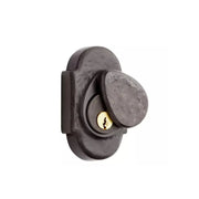Signature Hardware EH-416-DB Solid Bronze Ornate Deadbolt Lock, Dark Bronze