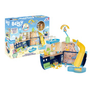 Bluey Cruise Ship Playset, Features 5 Play Areas, 15+ Accessories, Sticker Sheet, & Exclusive Bluey & Bingo Figures