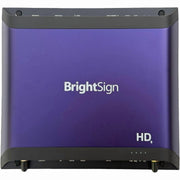 BrightSign OS enabled Media Player, Single UHD video decode. USB-A, GPIO