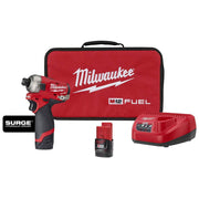 Milwaukee 2551-22 M12 Fuel Surge 1/4 In. Hex Hydraulic Compact Impact Kit