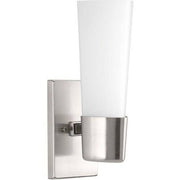 Progress Lighting P300062-009 Zura Two-Light Bath and Vanity, Brushed Nickel