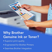Brother LC30133PKS Genuine High-yield Ink Cartridges, 3-Pack, Cyan/Magenta/Yellow