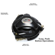 Grillbot Llc GBU102 Lithium Ion 7.4-Volt (Li-ion) Battery Automatic Grill Cleaner Black