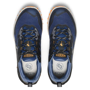 KEEN Zionic NXT Waterproof Hiking Shoes for Men - Naval Academy/Bright Marigold - 8.5M