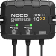 NOCO GENPRO10X2 2-Bank, 20A (10A/Bank) Smart Marine Boat Battery Charger
