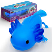 Power Your Fun Axolotl Classic Unisex Squeezable Amphibians Stress Ball, Single Piece, Blue - Axolotl Toys