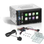BOSS Audio Systems BCP62 Car Audio Stereo System - Apple CarPlay, 6.2 Inch Double Din, Capacitive Touchscreen, Bluetooth Audio and Calling Head Unit, USB, No CD Player, Radio Receiver
