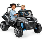 Peg Perego Polaris RZR 900 Gray 12 Volt Ride-On Toy