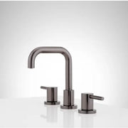 Signature Hardware 488892 Lexia 1.2 GPM Widespread Bathroom Faucet with Pop-Up Drain Assembly, Gunmetal